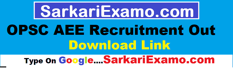 OPSC AEE Recruitment